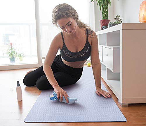 41ngdwATmDL Reversible Eco-Friendly Yoga Mat with Non-Slip Texture
