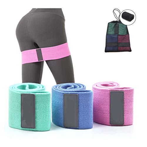 41nhLxa5WWL Kanxiner Resistance Bands for Legs, Cotton Yoga Strap