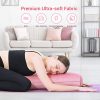 Yoga Bolster Pillow and 8 Feet Yoga Strap