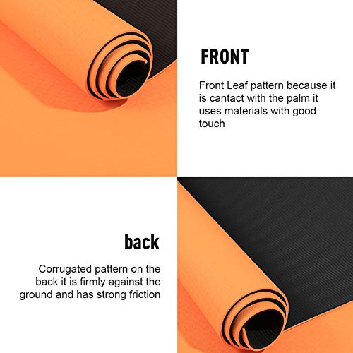 Yoga Mat Non Slip TPE Yoga Mats for Women and Men