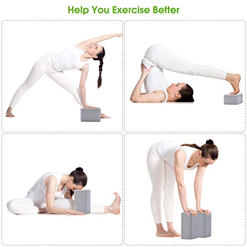 41oKoYKu5jL Syntus 9-in-1 Yoga Set, 1 Yoga Strap with 12 Loops