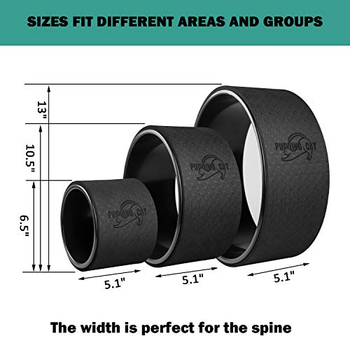 Pudding Cat 3 Pack Yoga Wheels, Back Wheel Set