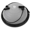 Half Yoga Ball with Resistance Bands, Handle, and Jump Rope
