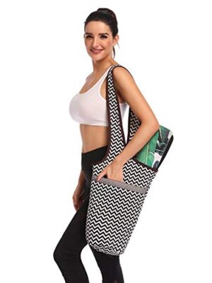 Yoga Mat Bag with Zipper Pockets - A Stylish Companion