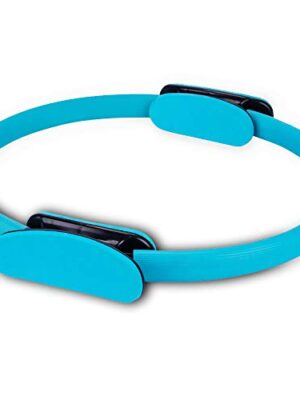 14 Inch Dual Grip Pilates Ring: Snader Yoga Fitness Magic Circle for Toning Legs and Thighs, Home and Studio Equipment.