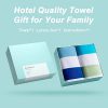 WIIKWEEK Luxury Large Beach Towels, Plush Velour 100% Cotton
