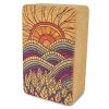 Yoloha Yoga Mountain Magic Cork Yoga Block