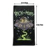 Rick and Morty UFO Highly Absorbent Hand Towel - Soft and Breathable for Bath, Gym, Travel, Kitchen & More