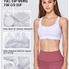 Strappy Yoga Bra for Women Fitness Workout