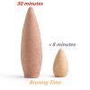 Upgraded Extra Long Backflow Incense Cones 50 PCS