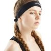 Yoga Capri Pants Headband Sweatband Black