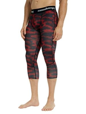 COOLOMG Boys Compression Pants Youth Basketball
