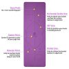 Align Your Practice: Non-Slip Yoga Mat with Alignment Lines