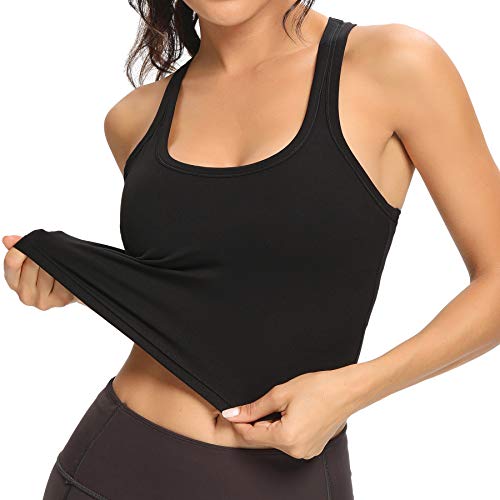 41qU4zms9gL Lemedy Women Racerback Sports Bra Removable