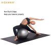 Gxmmat Large Yoga Mat 72"x 48"(6'x4') x 7mm for Pilates