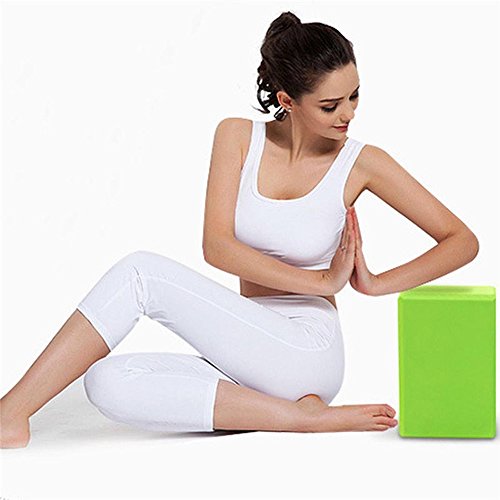 41qsGkxBuzL Yoga Block (Set of 2) - EVA Foam Block Soft Pillow