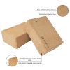 SNAKUGA Yoga Block (2 Pack) to Support and Improve Poses Flexibility