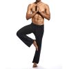 LOSIBUDSA Men's Yoga Long Casual Lightweight Elastic Waist