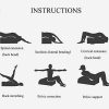Foam Wedge Spinal Orthosis, Pilates Yoga Wedge Spine Corrector