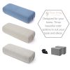 Satya Living Yoga Bolster Set for Restorative Yoga and Meditation