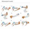 Yoga Beginner Equipment Sets Mini Ball Pilates Circles