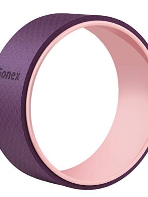 Gonex Yoga Wheel, 13 Inch for Back Pain Stretching