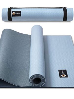 Wide Yoga Mat for Pilates Stretching, Exercise Mat