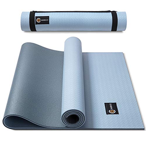 Wide Yoga Mat for Pilates Stretching, Exercise Mat