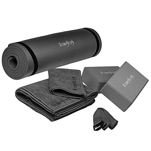 Yoga Mat Set Includes Carrying Strap, Yoga Blocks 1 Yoga Mat Set Includes Carrying Strap, Yoga Blocks