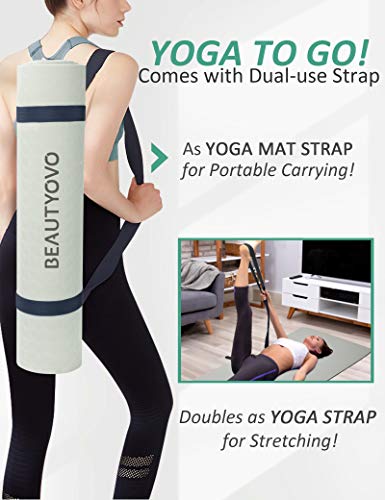 Extra Thick Yoga Mat Double-sided Non Slip