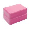 Yoga Block (Set of 2) - EVA Foam Block Soft Pillow