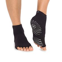 Gaiam Grippy Toeless Yoga Socks