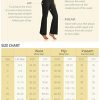 High Waisted Boot-Cut Yoga Pants Tummy Control