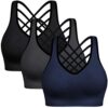 Padded Strappy Sports Bras for Women