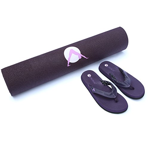 41u4MOPXF3L Yoga Practice with the Aurorae Classic/Printed Extra Thick Yoga Mat