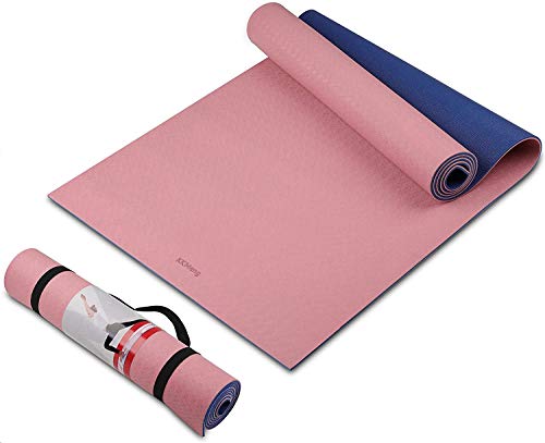 Yoga Mat Thick, Tpe Non Slip Yoga Mats