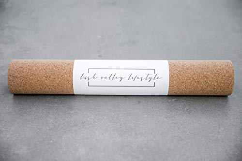 41uRay0bzaL LUSH VALLEY LIFESTYLE | Premium Cork Yoga Mat for Everyday Use