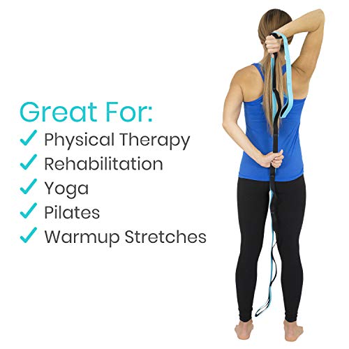 41ue7Ppm89L.SL1500 Vive Stretch Strap - Leg Stretch Band to Improve Flexibility