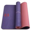 WWWW 4W Suede TPE Yoga Mat, Eco Friendly Non Slip