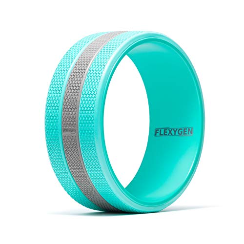 FLEXYGEN Back Roller, Yoga Wheel, Relieves Back Pain