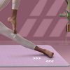 Non-Slip Yoga Mat with Alignment Lines Yoga Mat for Yoga
