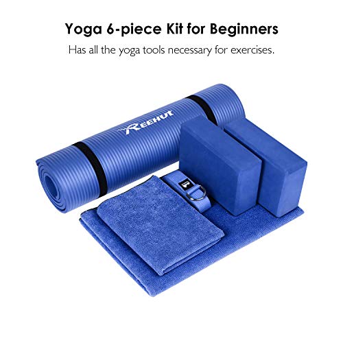 Yoga Set 6-Piece with Carrying Strap