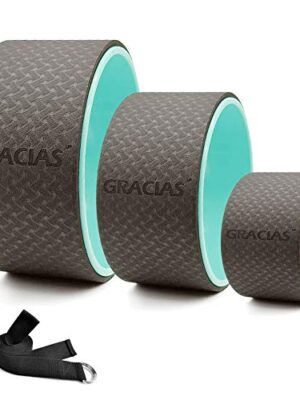 GRACIAS Yoga Wheel Set, Strong, Comfortable Sports