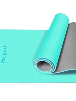 FBSPORT Yoga Mat- Eco Friendly Non Slip 1/4 inch
