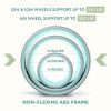 UpCircleSeven Yoga Wheel Set - Strongest, Most Comfortable Dharma