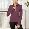 Yoga Running Tops Long Sleeve Shirts for Women