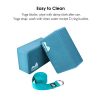 REEHUT Yoga Block 2 Pack and Metal D Ring Yoga Strap