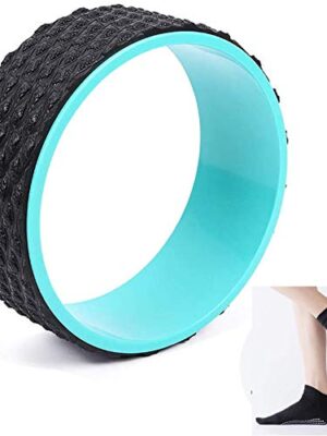 Mifly Non Slip Yoga Wheel Roller for Back Pain Stretching