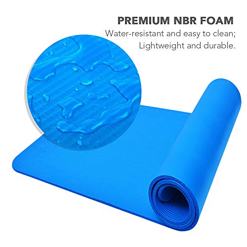 Eco Non-Slip Yoga Mat Exercise Fitness Mat