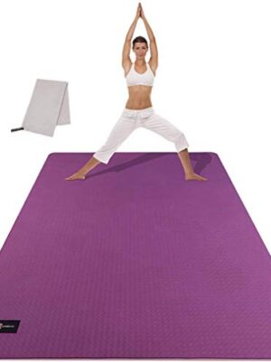 Home Gym Large Yoga Mat for daily Workouts